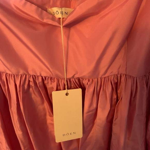 RARE! Dôen Cecelia Dress in Diana Pink BNWT Size M - Picture 4 of 7